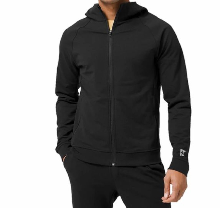 Apparel * | Lululemon Men'S City Sweat Full Zip Hoodie (Black)