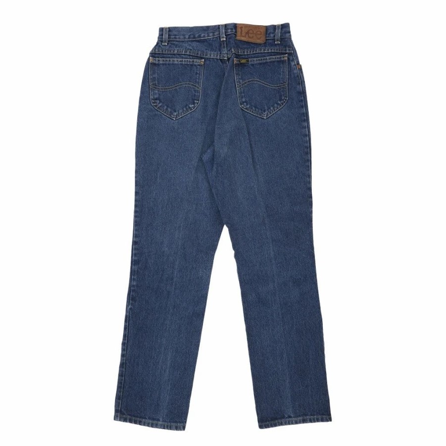 Vintage Jeans * | Vintage Lee Jeans 28W Uk 10 Blue