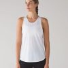 Apparel * | Lululemon Sculpt Tank Ii (White)