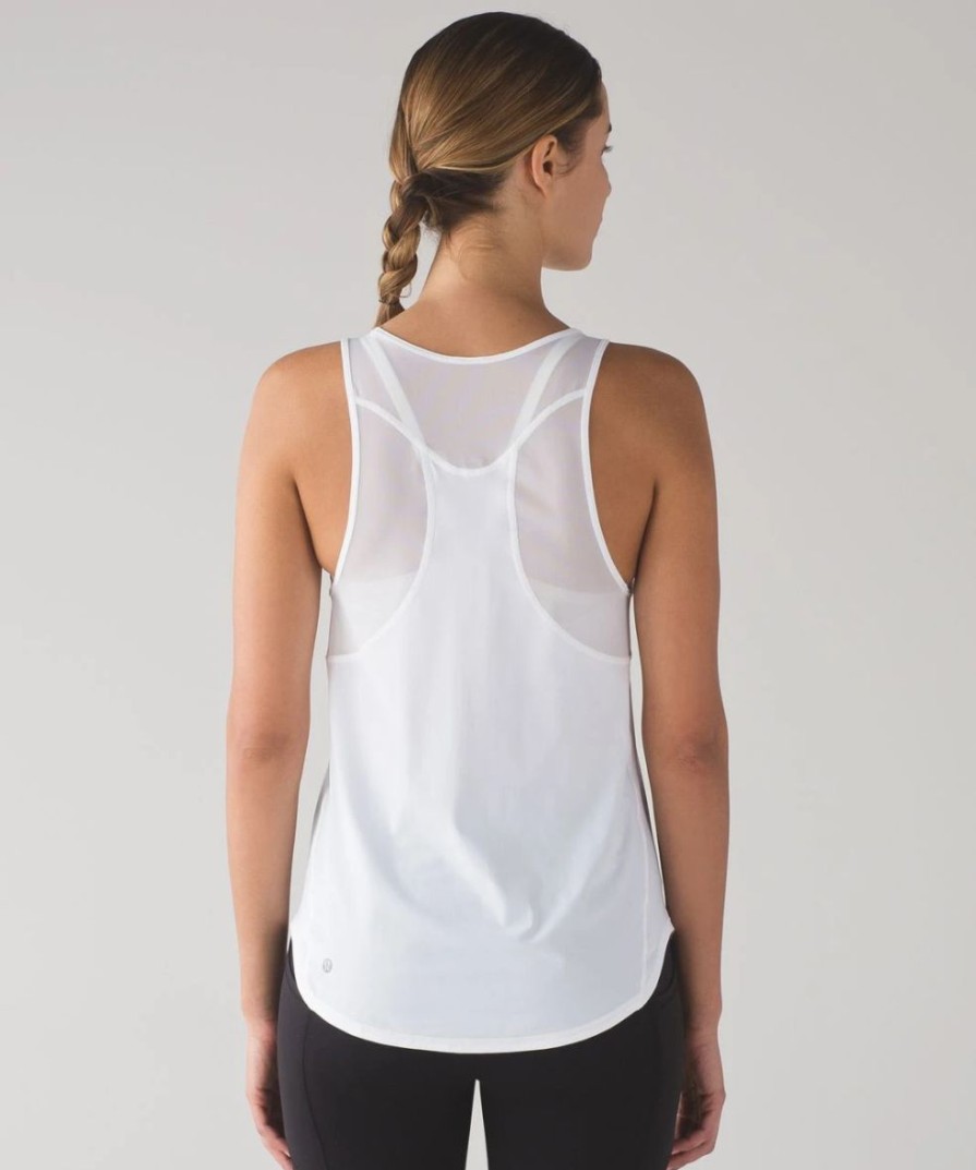 Apparel * | Lululemon Sculpt Tank Ii (White)