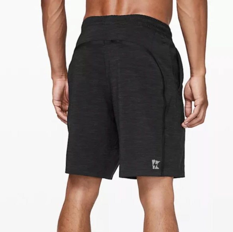 Apparel * | Lululemon Men'S Pace Breaker 9 Shorts *Linerless* (Black)