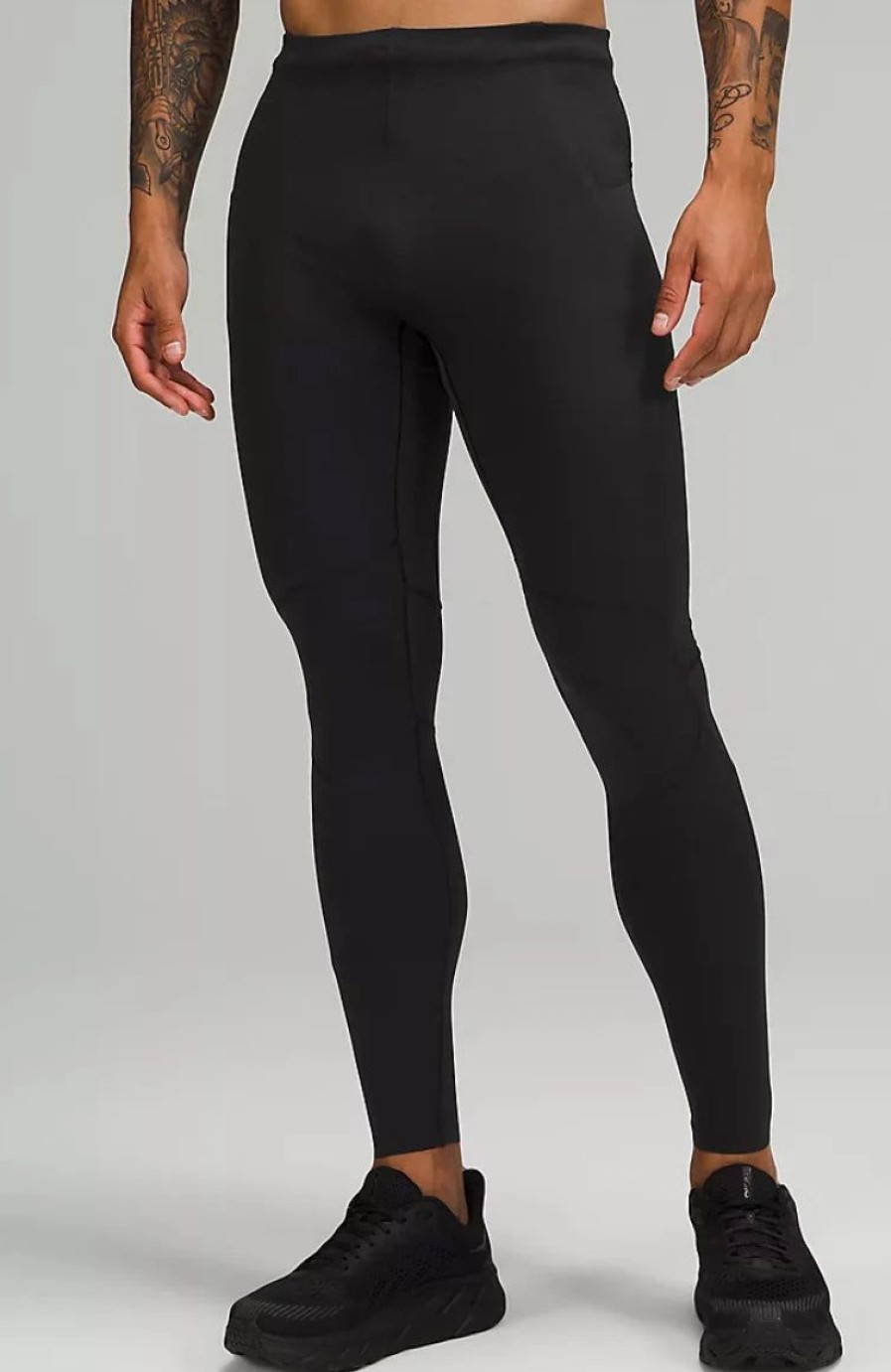 Apparel * | Lululemon Men'S Surge Tight 28" (Black)