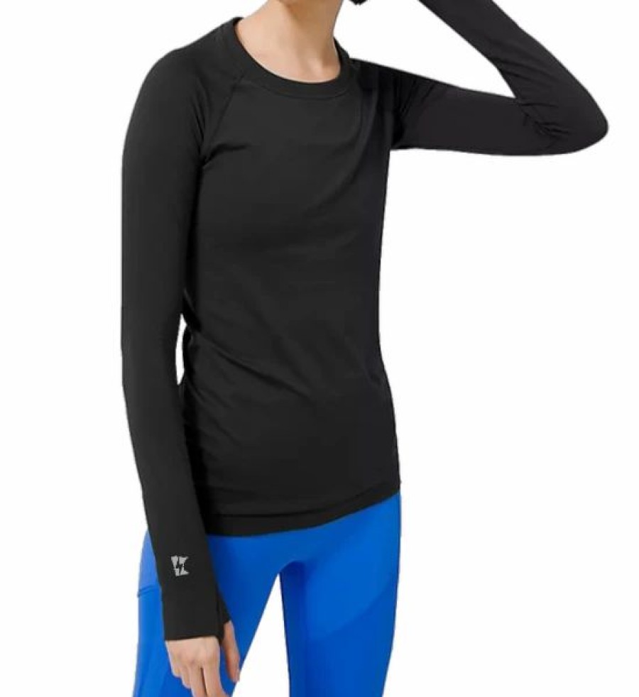 Apparel * | Lululemon Women'S Swiftly Tech Long Sleeve 2.0 (Black/Black)